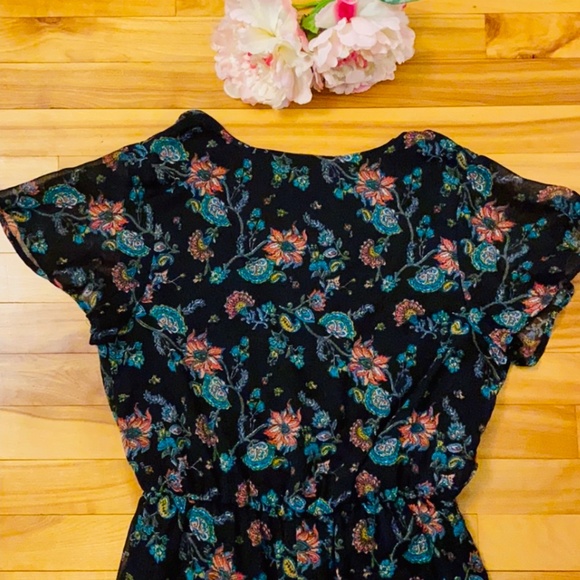 Xhilaration Floral Romper - Picture 3 of 6